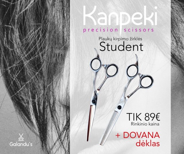 ✂️ Nauji mokslo metai – naujas etapas ir nauji įrankiai!
Turime puikų pasiūlymą!
KANPEKI studentų rinkinys – 89 € už abi žirkles🔥
🎁 Ir žinoma DOVANA - dailus, patogus dėklas! Tam kad žirklės keliautų saugiai ir patogiai.
Pradedi mokytis kirpėjo profesijos? O gal grįžti į mokslus jau su daugiau patirties ir naujų tikslų?
Tuomet jau dabar verta pasirūpinti įrankiais, su kuriais bus gera mokytis ir tobulėti. ✨
KANPEKI studentų žirklių rinkinys – puikus pasirinkimas pradedantiesiems kirpėjams.
Retinimo žirklės pagamintos iš japoniško nerūdijančio plieno, turi aštrius dantukus ir yra sukurtos tiksliam bei patogiam darbui. Puikiai tinka mokantis ir tobulinant įvairias retinimo technikas.
Galimi 3 dydžiai, todėl galima pasirinkti pagal savo poreikius ir darbo įpročius.
Atvykite pas mus - padėsime išsirinkti geriausia Jums variantą!
🎓 Nauji mokslo metai – pats laikas pradėti naują etapą tinkamai pasiruošus ir be streso.
Mes tikime, jog geri įrankiai – tai investicija į įgūdžius, kurie auga kartu su tavimi ir padeda taisyklingus profesinius pamatus.✂️
Kaip visada įsigyti galite el.parduotuvėje arba atvykite gyvai Šiaulių g. 50, Kaunas
https://galandus.lt/product/plauku-kirpimo-zirkles-kanpeki-student/
https://galandus.lt/product/plauku-retinimo-zirkles-kanpeki-student-30t/
Linkime visiems sėkmingo starto! 😉
#Galandus #KANPEKI #studentams #kirpėjams #kirpėjožirklės #retinimožirklės #kirpimožirklės #kirpėjųmokslai #naujimoksloMetai