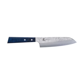 YAXELL BLUE BREEZE | SANTOKU peilis 165 mm | 3 sluoksnių Movax plienas